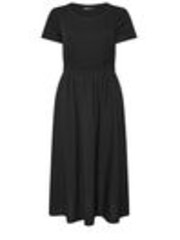 Yours Curve Black Midaxi 100% Cotton Dress - Image 1 of 1