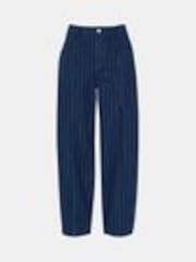 Whistles 100% Cotton Pinstripe Barrel Leg Jeans - Imagen 1 de 1
