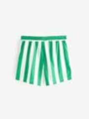 Gap Green Cotton Poplin Striped Shorts - Image 1 of 1