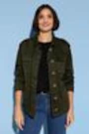 Baukjen Green Mattie Cotton Cargo Jacket - Image 1 of 1