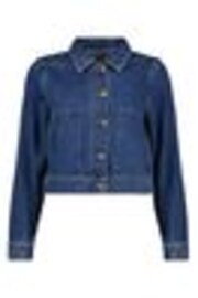 Baukjen Blue Kristi Cotton Cropped Denim Jacket - Image 1 of 1