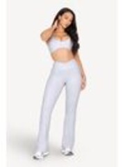 Gris - TALA Yoga DayFlex Wrap Alto Waisted Flares Leggings - Imagen 1 de 1