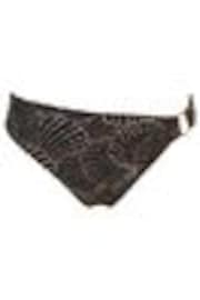 Zwart/goud - Pour Moi Samoa Bikini Bottoms - Image 1 of 1