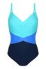 Pour Moi Brighton V-Neck Tummy Control Swimsuit - Imagen 1 de 1