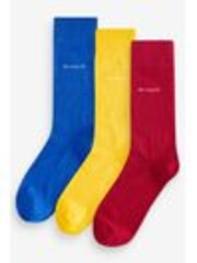 GANT Blue Socks 3 Pack - Image 1 of 1