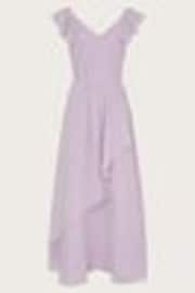 Monsoon Purple Monsoon Indi Tie-Back Prom Dress - Image 1 of 1