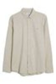 Farah Steen Long Sleeve 100% Cotton Shirt in Hazelnut Marl - Image 1 of 1