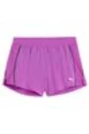 Puma Purple Womens Velocity 3" Running Shorts - Image 1 of 1