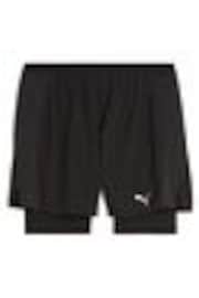 Puma Black Mens Velocity 2-in-1 Running Shorts - Image 1 of 1