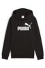 Puma Black Boys ESS No. 1 Logo Fleece Hoodie - Image 1 of 1