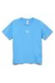 VERO MODA Blue Girls Short Sleeve Back Print Jersey Tshirt - Image 1 of 1