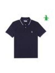 Original Penguin Textured Short Sleeve 100% Polo Shirt - Image 1 of 1