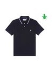 Original Penguin Textured Short Sleeve 100% Polo Shirt - Image 1 of 1
