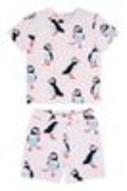 Chelsea Peers Kids Cotton Puffin Print Short Pyjamas Set - Imagen 1 de 1