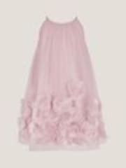 Monsoon Pink 3D Rose Swing Dress - Image 1 of 1