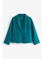 Seasalt Cornwall Blue Blinker Linen Blazer - Image 1 of 1