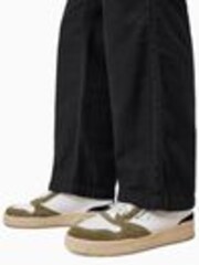 AllSaints White Off Regan Low Shoes - Image 1 of 1