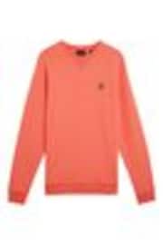 Lyle & Scott Orange Crew Neck Sweatshirt - Image 1 of 1