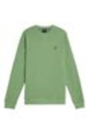 Lyle & Scott Green Ground Crew Neck Sweatshirt - Image 1 of 1
