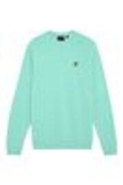 Зеленый - Толстовка Lyle & Scott с вырезом под горло - Image 1 of 1