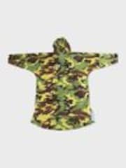 dryrobe Green/Grey Advance Adult Long Sleeve Changing Robe - Image 1 of 1