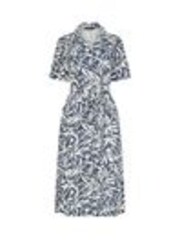M&Co Blue Shirt Dress - Image 1 of 1