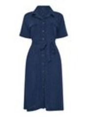M&Co Light Blue Shirt Dress - Image 1 of 1