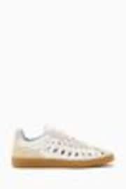 Белый - AllSaints Velma Woven Sneakers - Image 1 of 1