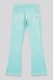 Juicy Couture Blue Girls Fold Over Waist Joggers - Image 1 of 1