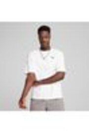 Puma White Mens WARDROBE ESS Boxy T-Shirt - Image 1 of 1