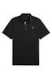 Puma Charcoal Black Mens Pure 2.0 Golf Polo Shirt - Image 1 of 1