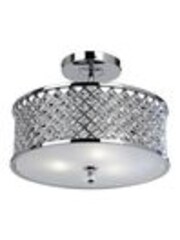 Gallery Home Chrome Huxley Ceiling Lamp - Image 1 of 1