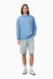 AllSaints Blue Underground Crew Jumper - Image 1 of 1