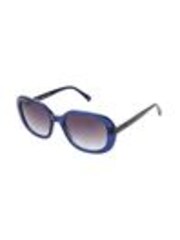 Joules Blue Oversized Rounded Square Sunglasses - Image 1 of 1