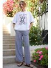 Threadbare Black Jersey Wide Leg Trousers - Image 1 of 1