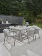 Kettler Pebble Como 6 Seater Garden Dining Set - Image 1 of 1