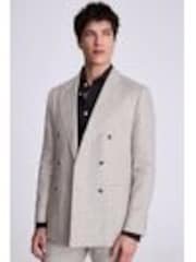 MOSS Tailored Fit Beige Linen Jacket - Imagen 1 de 1