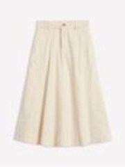 Boden Cream Panelled Full Denim Skirt - Image 1 of 1