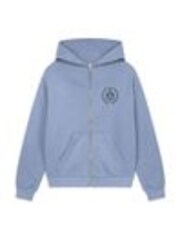 Chelsea Peers Blue 100% Cotton Embroidered Logo Zip Up Hoodie - Image 1 of 1