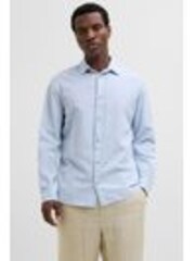 JACK & JONES Blue Long Sleeve Summer Shirt - Image 1 of 1