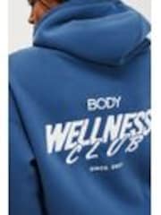 Cotton On Blue Plush Premium Graphic Hoodie - Image 1 of 1