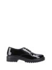 Hush Puppies Senior Aubrey Lace Up Patent Black Shoes - Image 1 of 1