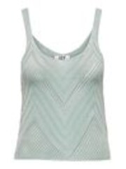 JDY Green Crochet Knitted Vest - Image 1 of 1