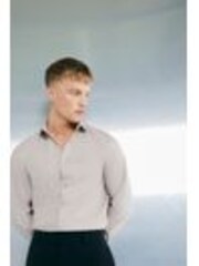 River Island Brown Slim Fit Formal Shirt - Image 1 of 1
