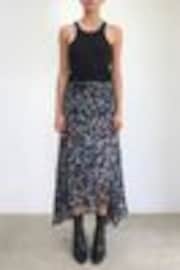 Religion Yellow High Low Midi Skirt Abstract Animal Prints - Image 1 of 1