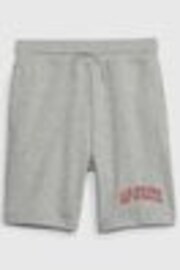 Gap Grey Atheletic Logo Loose Fit Sweat Shorts - Image 1 of 1