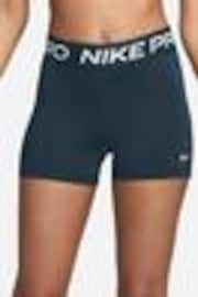 Сине-зеленый - Nike Pro 365 3" Шорты - Изображение 1 из 1
