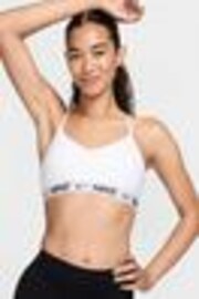 Nike White Indy Light Support Padded Sports Bra - Image 1 of 1