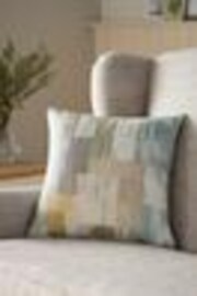 Green Abstract Printed Cushion - Image 1 of 1