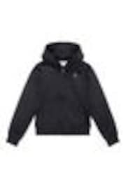 Juicy Couture Black Diamanté Zip Through Hoodie - Image 1 of 1
